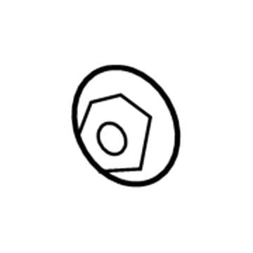 Dodge 6512099AA Lower Control Arm Lock Nut