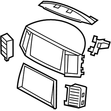 Jeep 5JN311DHAO Bezel