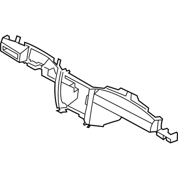 Jeep 5JY781D1AN Lower Panel
