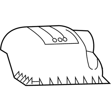 Dodge 53032648AF Upper Cover