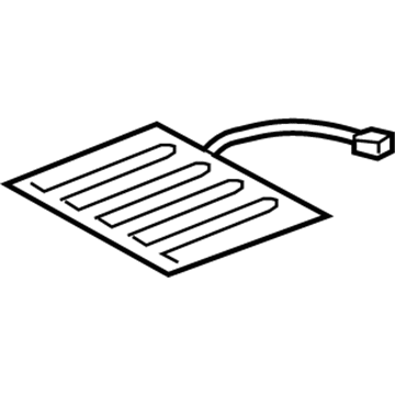 Dodge 68102970AA Seat Cushion Heater