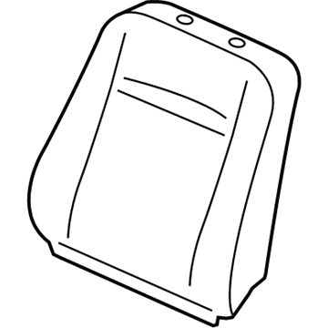Dodge 68104428AA Seat Back Pad
