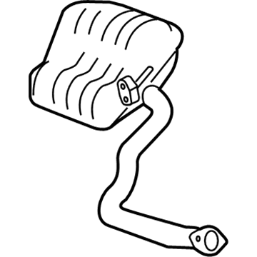 Dodge 4581869AI Muffler & Pipe