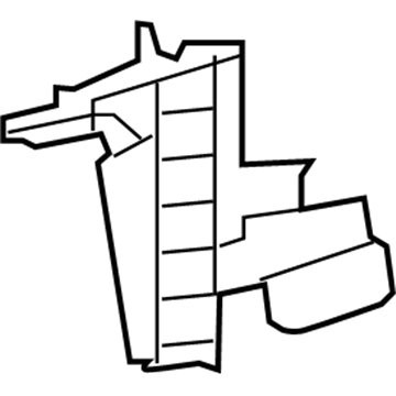 Jeep 68033488AA Latch Support