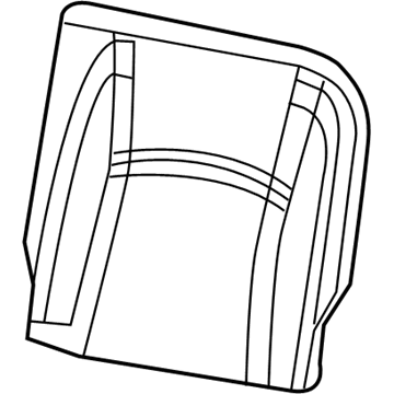 Ram 6ZM63TU6AA Seat Back Cover