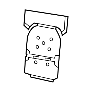 Ram 68309558AC Seat Back Heater