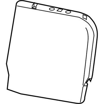 Ram 68299887AC Seat Back Pad