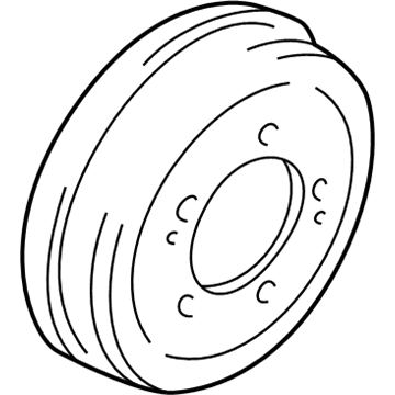 Chrysler MB895659 Drum