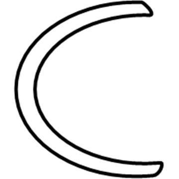 Dodge 5135206AA Weatherstrip