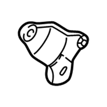 Chrysler MD318635 Idler Pulley Bracket