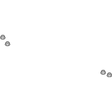 Mopar 6510103AA Strut Nut, Upper