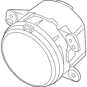 Jeep 68202187AA Fog Lamp