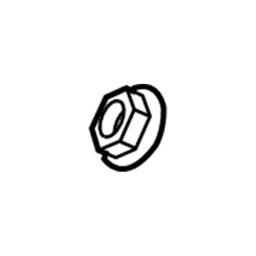 Dodge 6104709AA Nut - Hexagon Flange