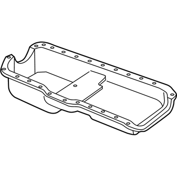 Jeep Oil Pan - 53020833AB