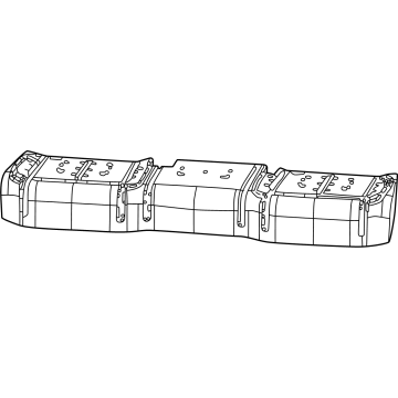 Jeep 68376072AD Seat Cushion Pad
