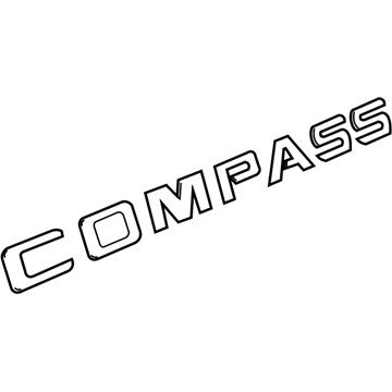 Jeep 68079789AA Nameplate