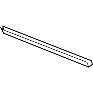 Chrysler 5065160AF Lower Weatherstrip