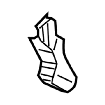 Dodge 5191737AB Lower Duct