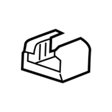 Dodge 5LJ32DX9AA Track End Cap