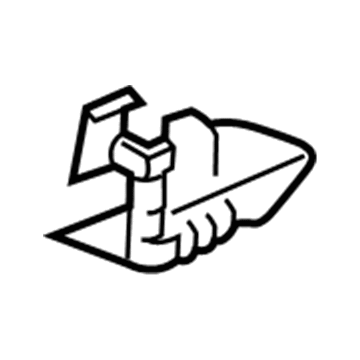 Dodge 5LJ82DX9AA Track End Cap