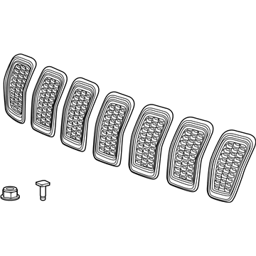 2023 Jeep Cherokee Grille - 6AZ88DX8AB