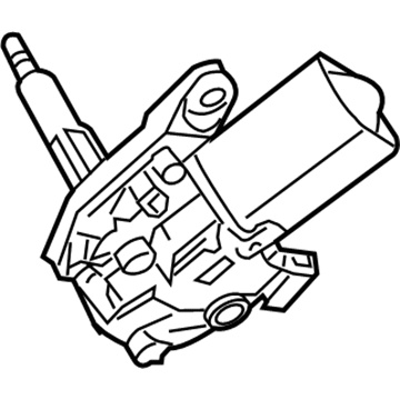 Dodge 55157447AA Wiper Motor