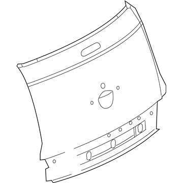 Chrysler 5067234AC Liftgate