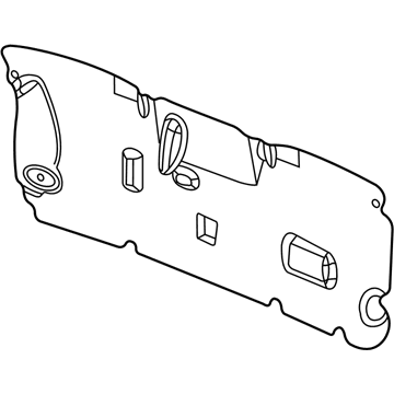 Jeep 55360309AC Water Shield