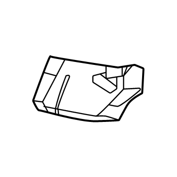 Dodge 68319470AA Heat Shield