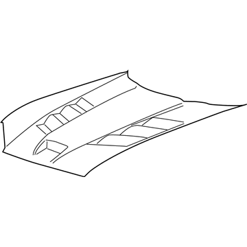 2008 Dodge Viper Hood - 5030567AF
