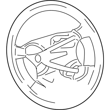 Chrysler Steering Wheel - YP211J8AD