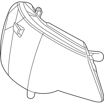 Chrysler 200 Headlight - 68088067AG