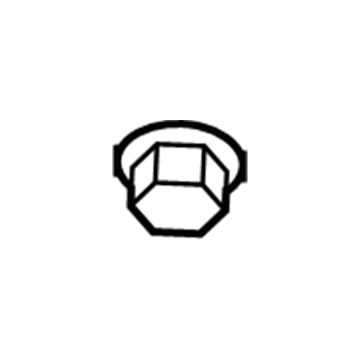 Ram 6506587AA Lower Ball Joint Retainer Nut