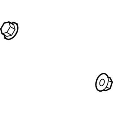 Ram 6508175AA Upper Control Arm Nut