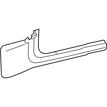 Chrysler 1KL43DX9AF Cowl Kick Panel