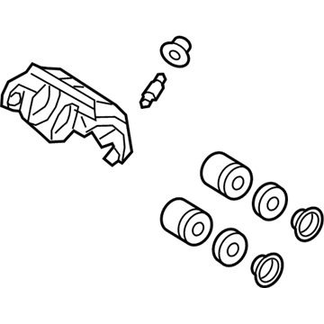 2020 Ram 2500 Brake Caliper - 68453107AB