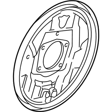 Dodge MR128622 Backing Plate