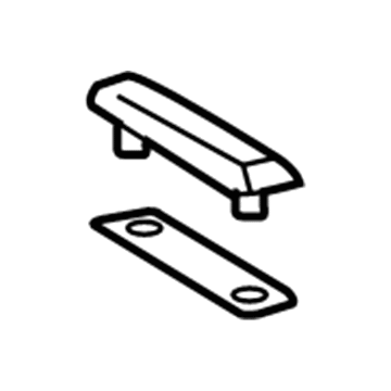 Dodge 5134011AA Sunroof Glass Upper Plate