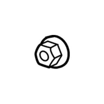 Dodge 6101446 Energy Absorber Nut