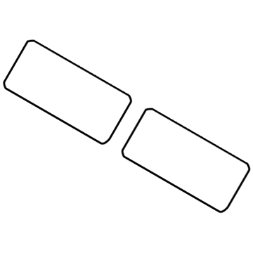 Dodge 5104244AA Rear Glass