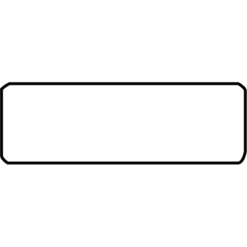 Dodge 5104243AA Rear Glass