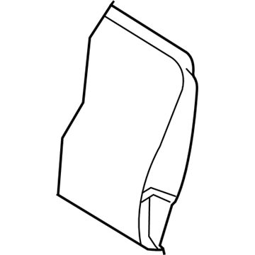Dodge 1FF271D5AA Seat Back Cover