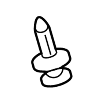 Dodge 6505161AA Bumper Cover Retainer Nut