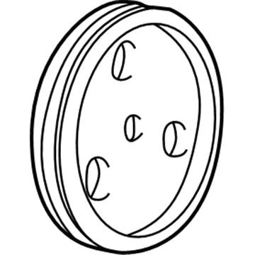Jeep 53010258AB Pulley