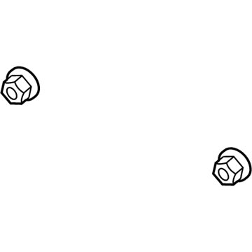 Dodge MS440502 Striker Nut