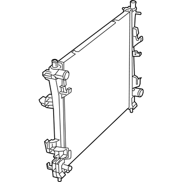 Jeep 68273308AA Radiator