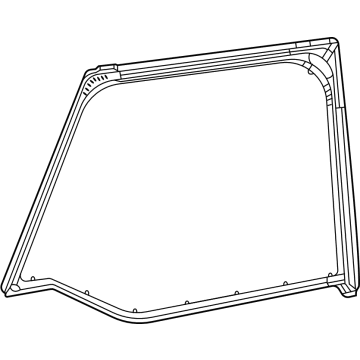 2023 Jeep Wrangler Door Seal - 68493630AC