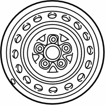 Dodge 4782175AB Compact Spare