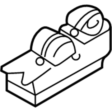 Chrysler MR461614 Window Switch