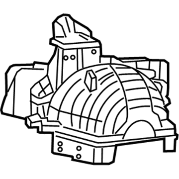 Dodge 68110621AB Blower Case